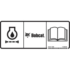 Наклейка на фильтр Bobcat, 7120569