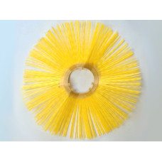 Щеточный диск (пластиковая обойма) D120*550 зиг-заг