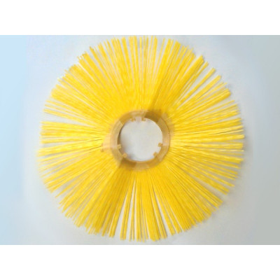 Щеточный диск (пластиковая обойма) D120*550 зиг-заг