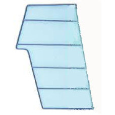 Стекло боковое правое Bobcat 6691003