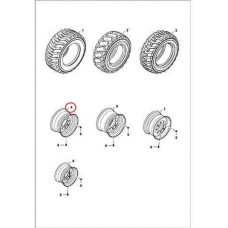 7247451 Диск колесный Bobcat