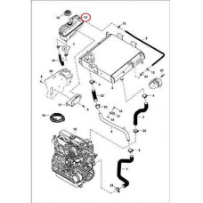 7220028 Бачок расширительный Bobcat
