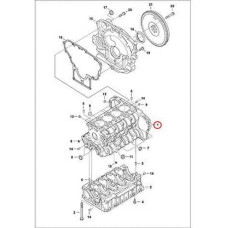 7000750 Блок цилиндров Bobcat