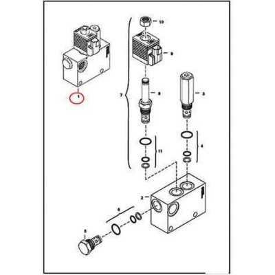 6683819 Гидрораспределитель Bobcat