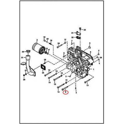 3974888 Болт Bobcat