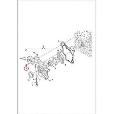 7008396 Болт Bobcat