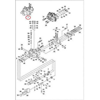 7113129 Гидрораспределитель Bobcat