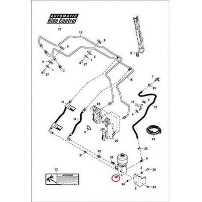 7301823 Гидроаккумулятор Bobcat