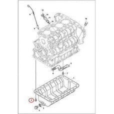 7001138 Болт поддона Bobcat