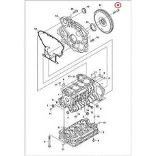 7000615 Болт крепления маховика Bobcat