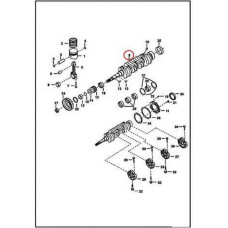 6655184 Вал коленчатый (51.59 mm) Bobcat