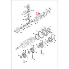 7010201 Вал коленчатый Bobcat 7010201 Вал коленчатый Bobcat