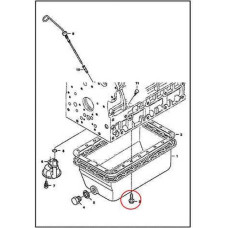 6653798 Болт поддона Bobcat
