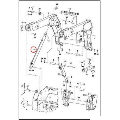 6815757 Гидроцилиндр стрелы Bobcat