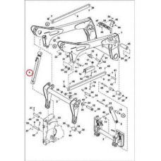 7205198 Гидроцилиндр стрелы Bobcat