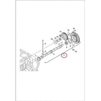 7008411 Вал распределительный Bobcat
