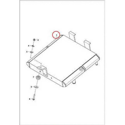 7274981 Калорифер водомасляный Bobcat