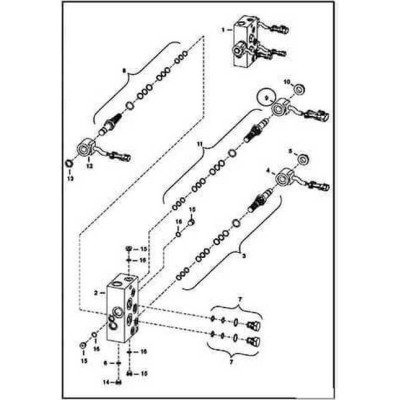 6676242 Катушка клапана хода Bobcat