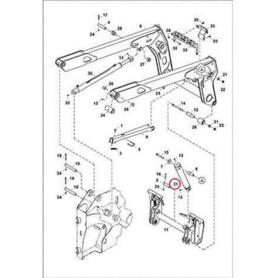 7275998 Гидроцилиндр траверсы Bobcat