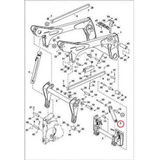7236322 Гидроцилиндр траверсы, левый Bobcat
