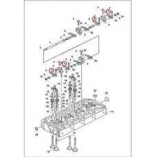 7024267 Винт коромысла регулировочнрый Bobcat
