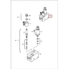7231377 Клапан хода Bobcat 7231377 Клапан хода Bobcat