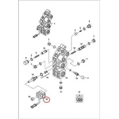 6672863 Клапан электромагнитный BPV Bobcat