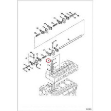 6684874 Втулка тарелки Bobcat