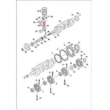 7023121 Втулка шатуна Bobcat 7023121 Втулка шатуна Bobcat