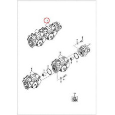 7120536 Гидронасос, с н/ш Bobcat
