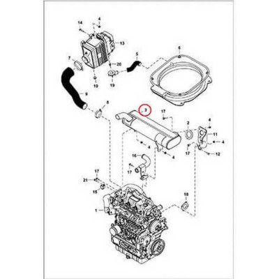 7175098 Глушник Bobcat