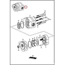6686388 Насос шестеренный Bobcat
