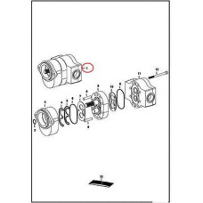 6686705 Насос шестеренный Bobcat