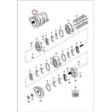 7024735 Насос шестеренный Bobcat 7024735 Насос шестеренный Bobcat