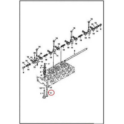 7328799 Клапан випускний Bobcat