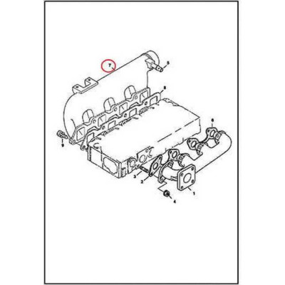 6685525 Коллектор впускной Bobcat