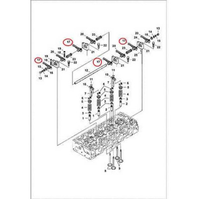 7008403 Коромысло в сборе Bobcat