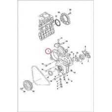 6698546 Корпус шестерен Bobcat