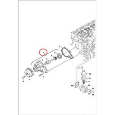 7000743 Насос водяной (без шкива) Bobcat 7000743 Насос водяной (без шкива) Bobcat