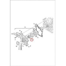 7008440 Муфта и полумуфта насоса масляного двигателя Bobcat