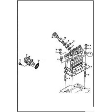 7020869 Насос топливный высокого давления (ТНВД) Bobcat