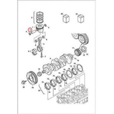 7008417 Палец поршневой Bobcat