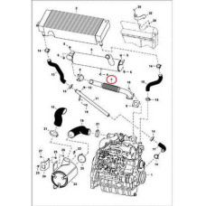 7130725 Патрубок выпускной Bobcat