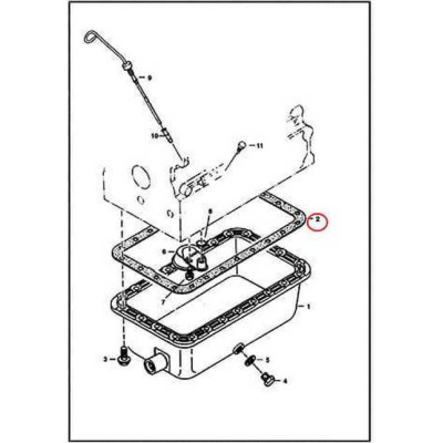 3974402 Пробка поддона сливная Bobcat