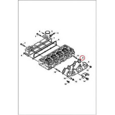 7008400 Прокладка выпускного коллектора Bobcat