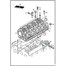 6685080 Прокладка ГБЦ (.051 inch (1.30mm) thick) Bobcat 6685080 Прокладка ГБЦ (.051 inch (1.30mm) thick) Bobcat