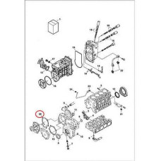 6680853 Прокладка насоса водяного Bobcat
