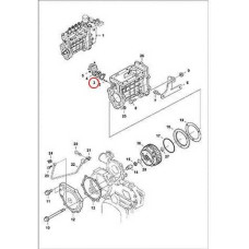 7010133 Прокладка ТННД Bobcat