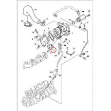 7000678 Прокладка турбокомпрессора Bobcat
