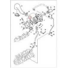 7000679 Прокладка фланца коллектора Bobcat